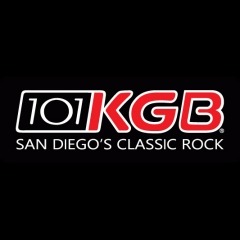 101KGB San Diegos' Classic Rock Radio Station Logo