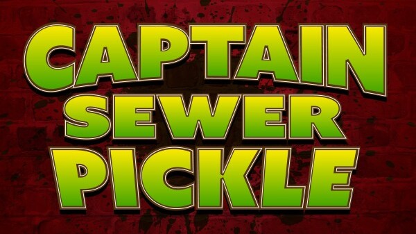 captain sewer pickle logo