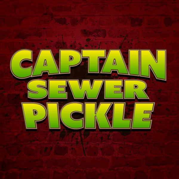 captain sewer pickle logo