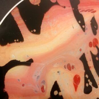 vinyl record art