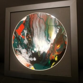 vinyl record art