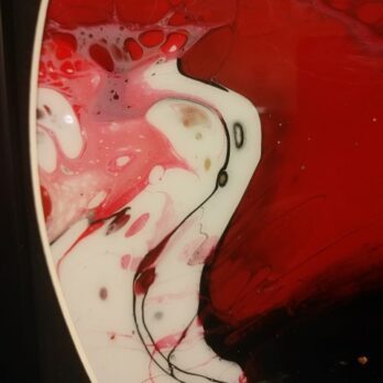 vinyl record art