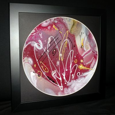 vinyl record art