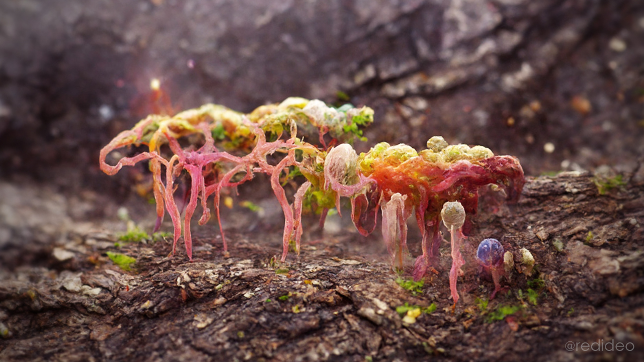 artificial intelligence slime mold fungi