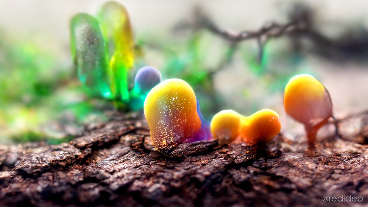 fungi made with artificial intelligence