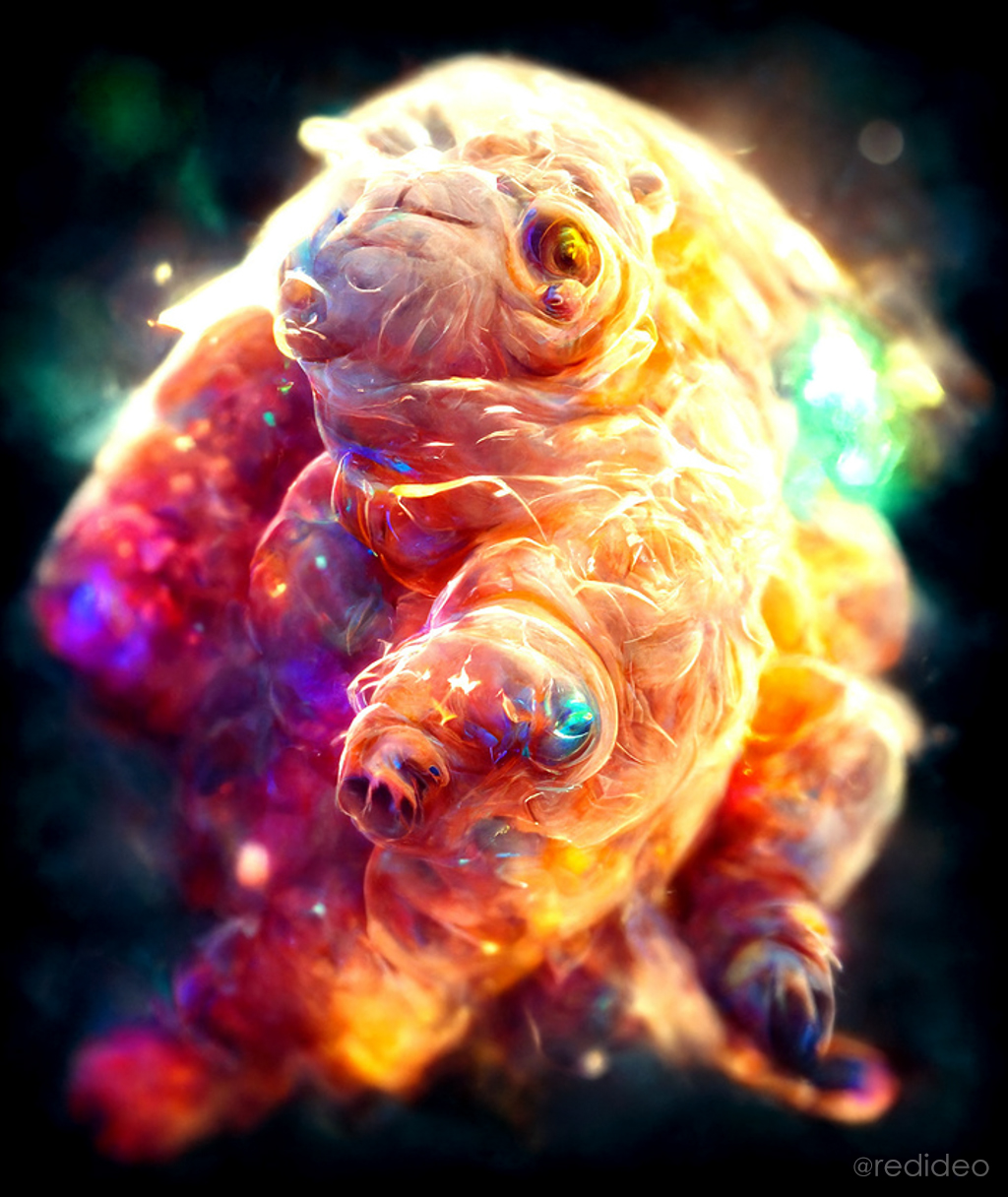 tardigrade in space