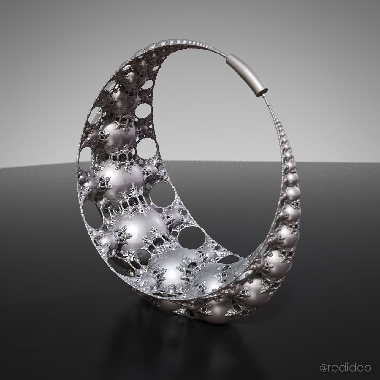 fractal material light study made w mandelbulber by redideo
