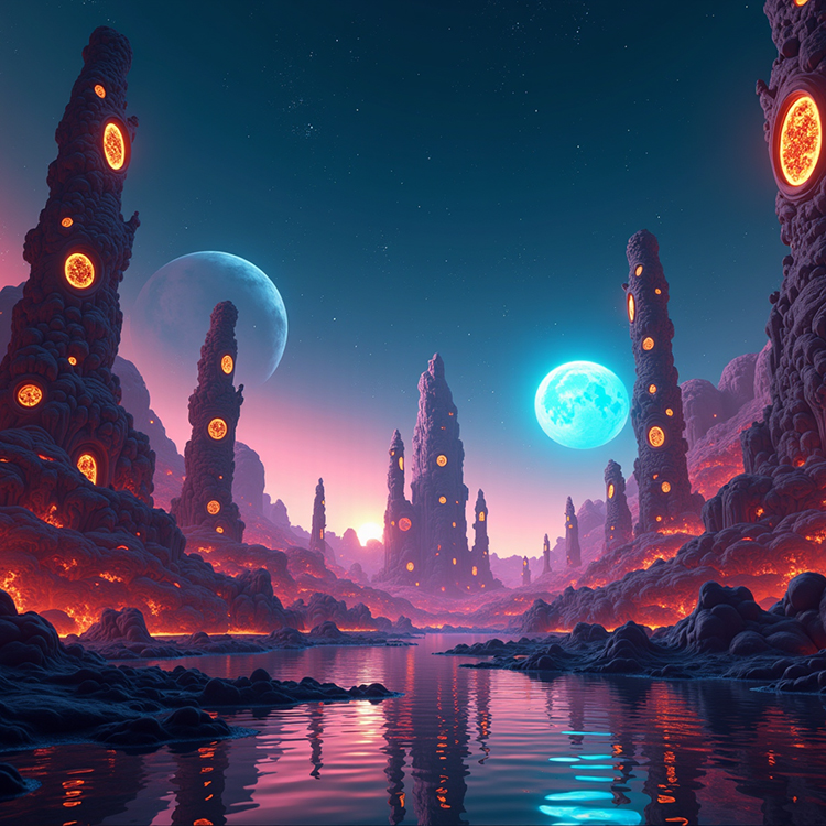 fantasy art created with AI