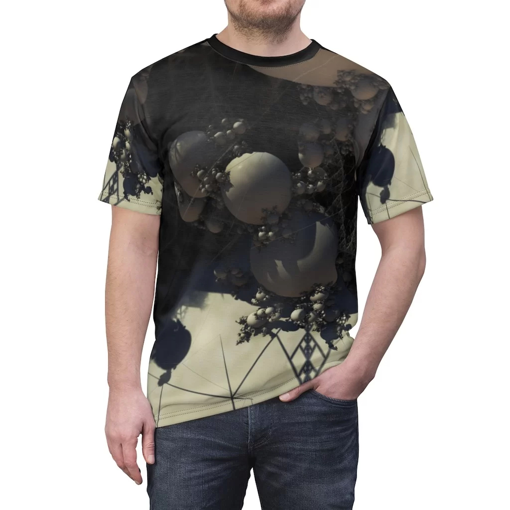 3d fractal art shirt