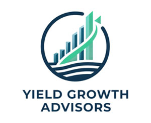 yield growth advisors logo website design