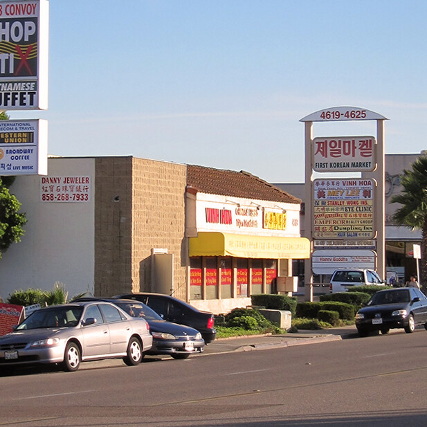 Convoy Street in Kearny Mesa, San Diego