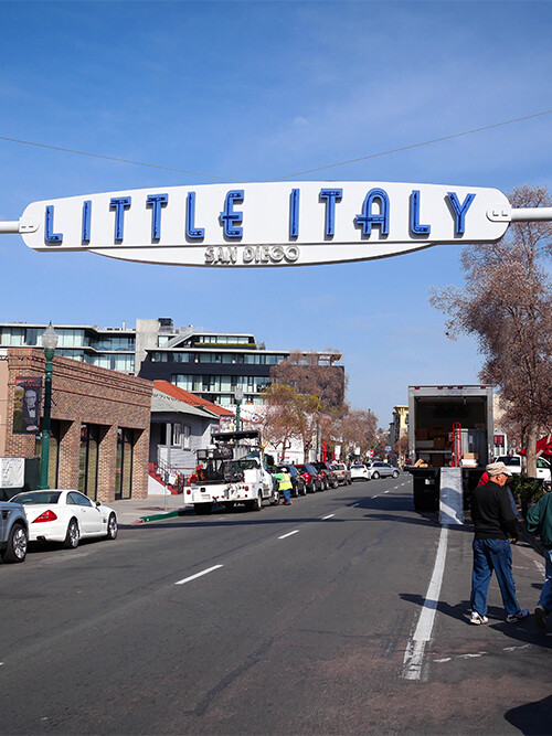 little italy sign san diego