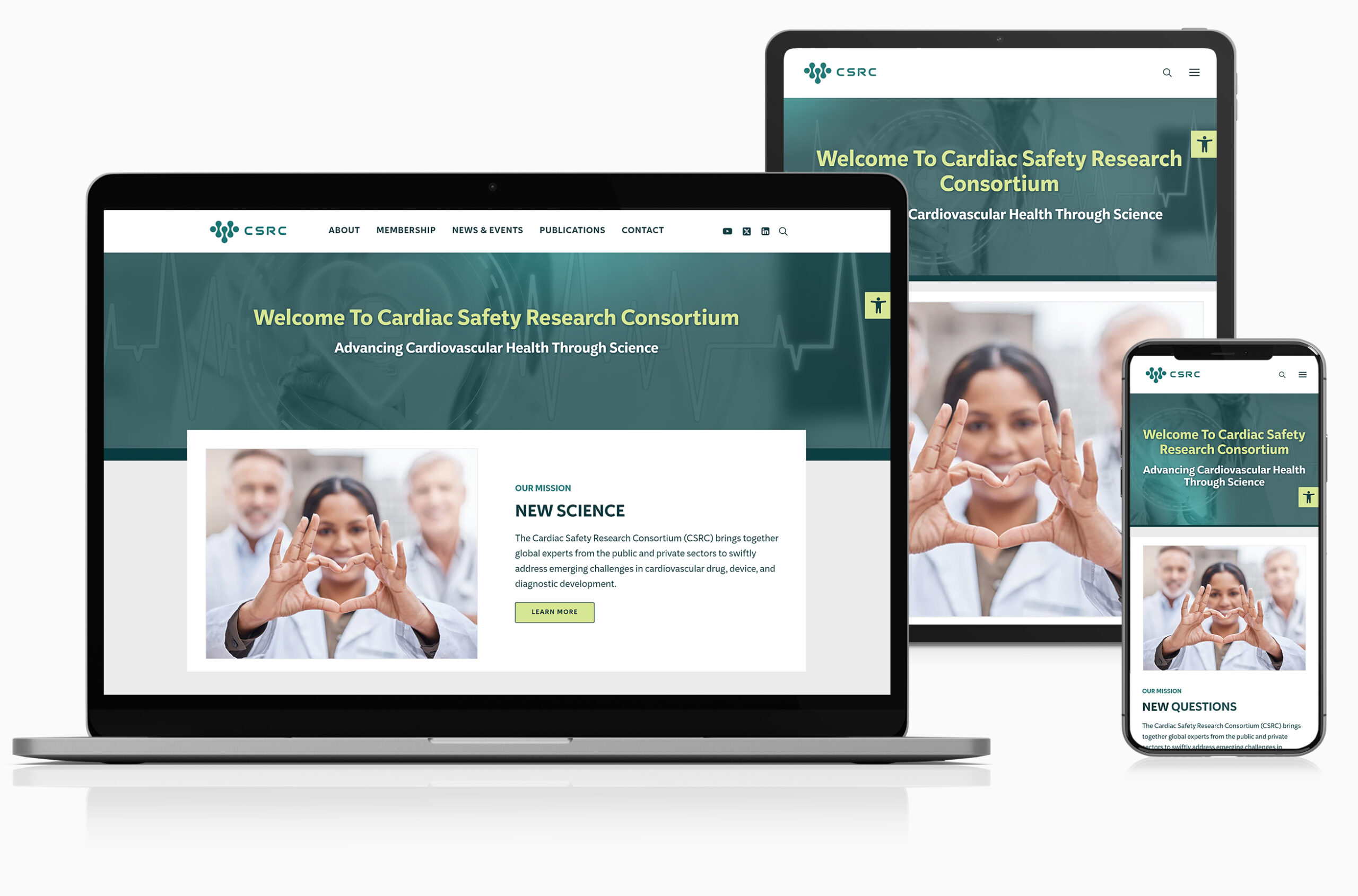 medical website design on devices csrc