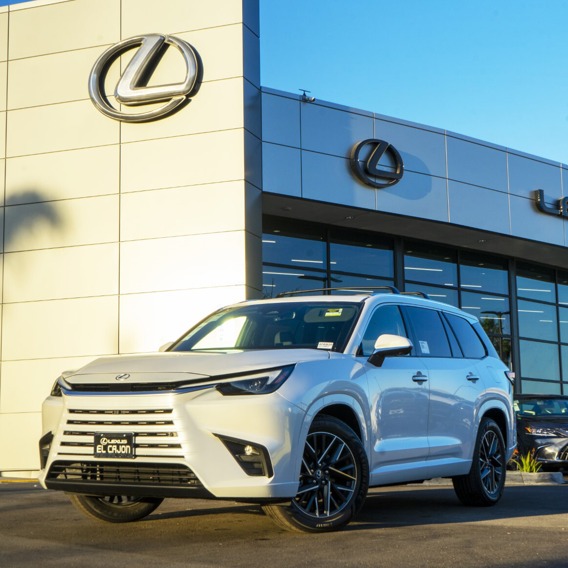 Lexus NX parked outside the Lexus El Cajon dealership.