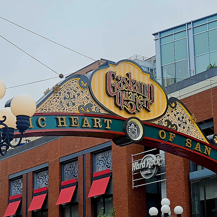 gaslamp quarter san diego downtown live webcam