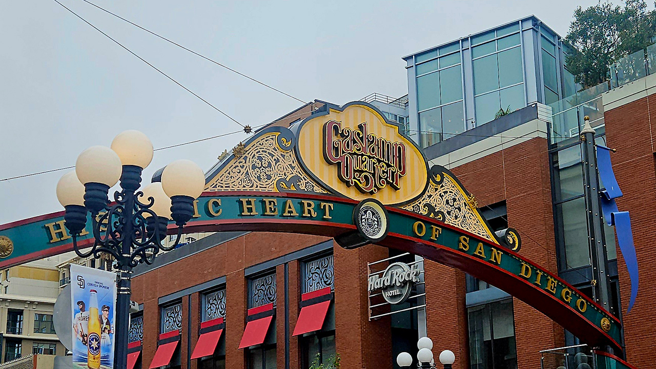 gaslamp quarter san diego downtown live webcam