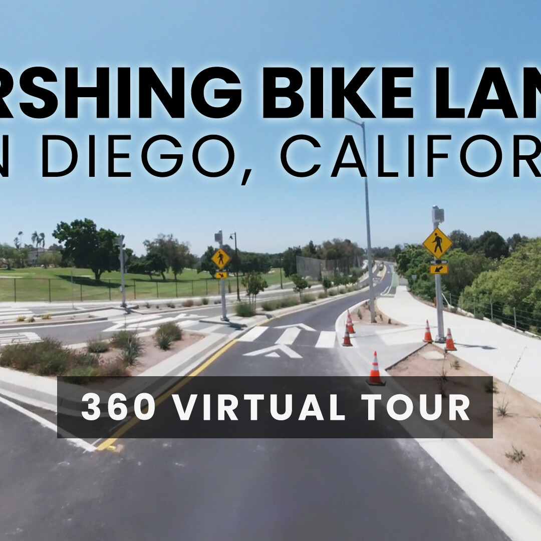 pershing bikeway 360 video production san diego