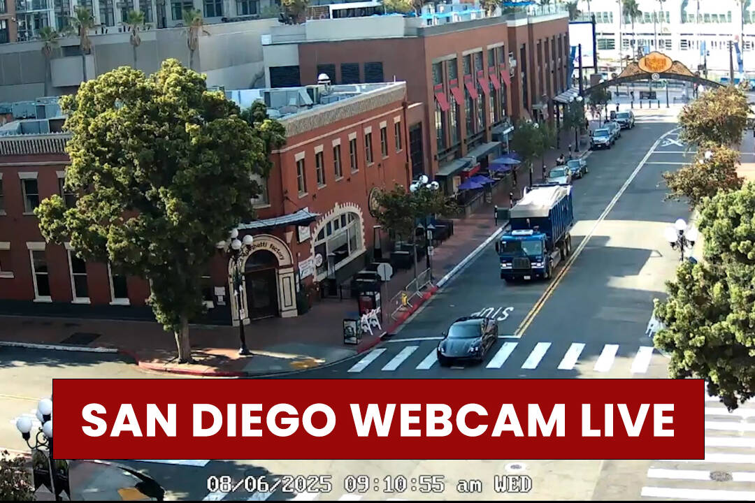 gaslamp quarter san diego webcam downtown