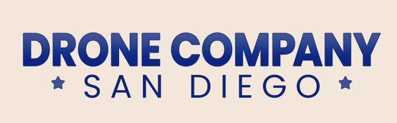 Drone Company San Diego Light Logo