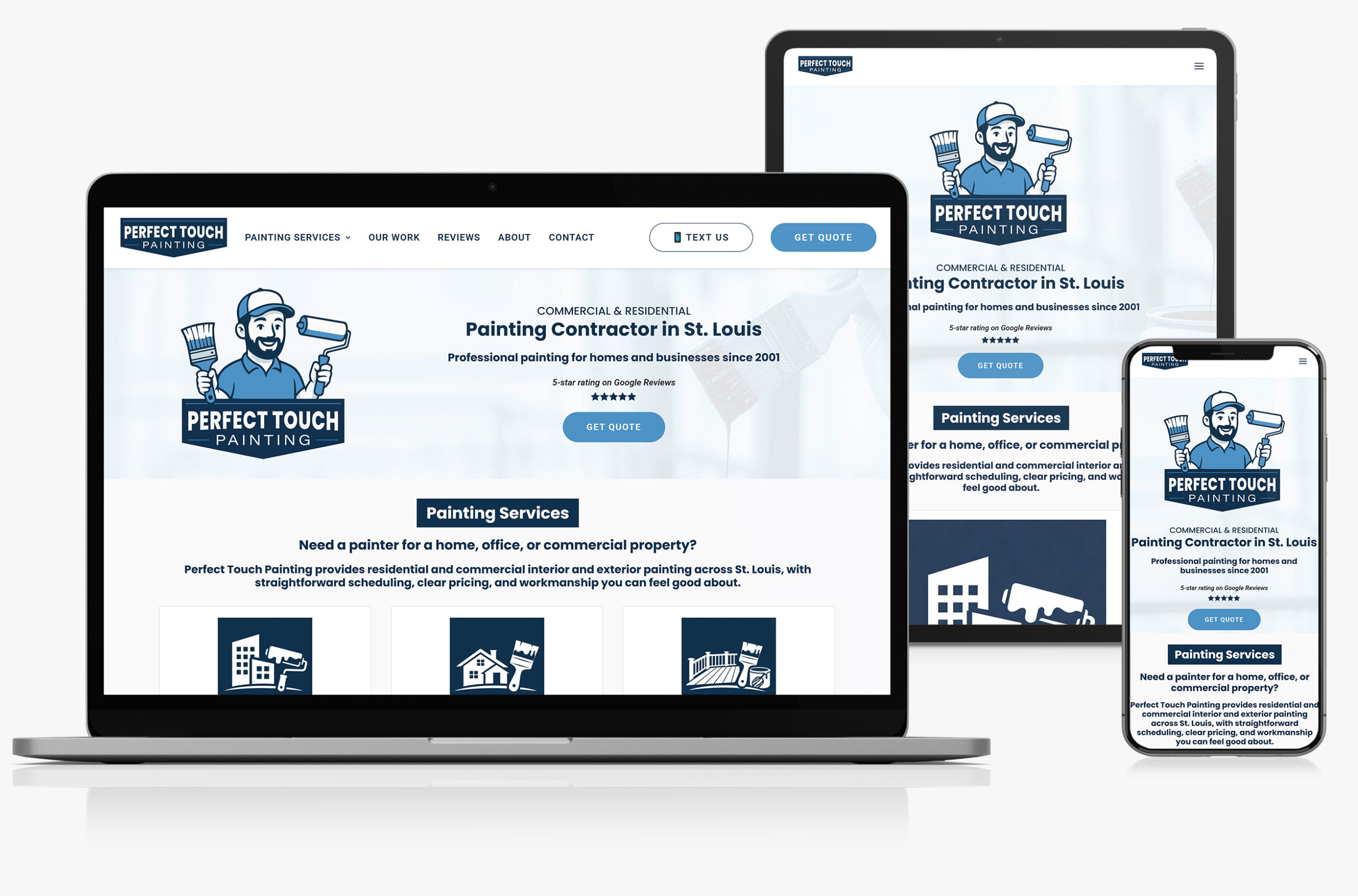 Website on Multiple Devices
