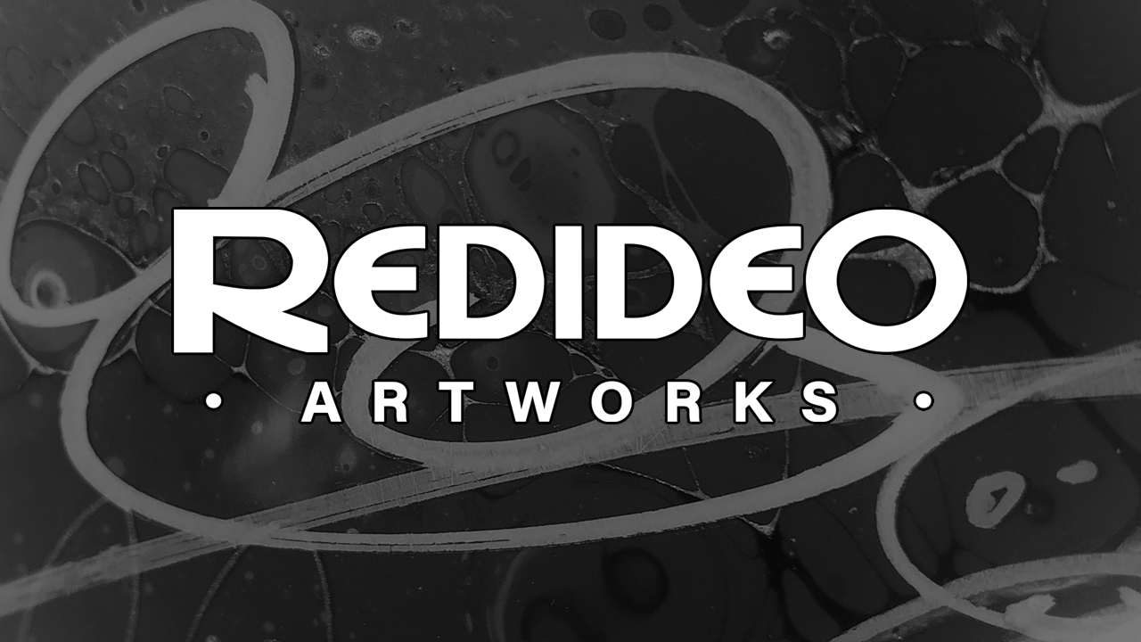 redideo artworks san diego artist logo