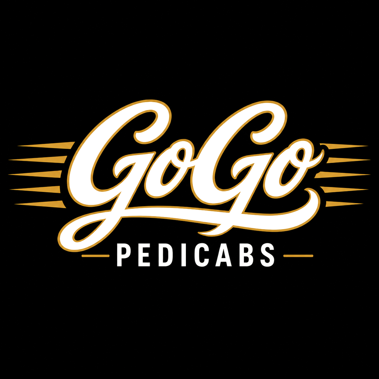 Go Go Pedicabs Logo Concept 1