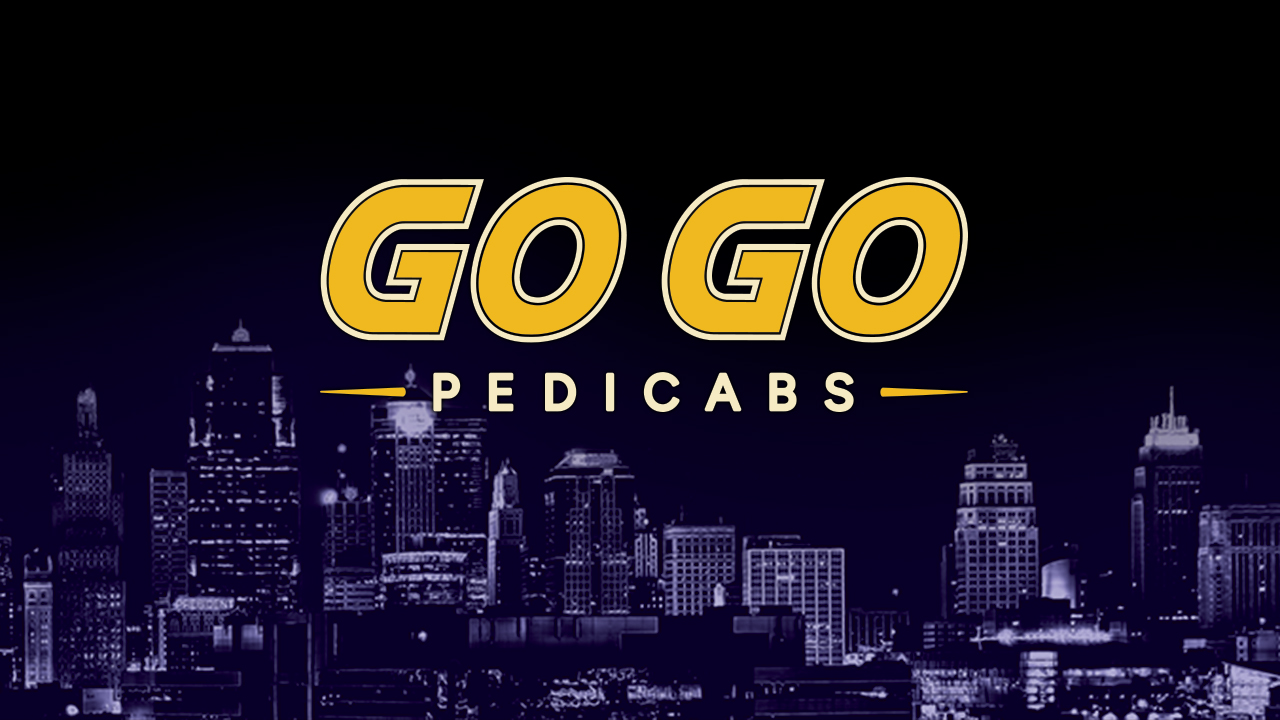 go go pedicabs branding website design