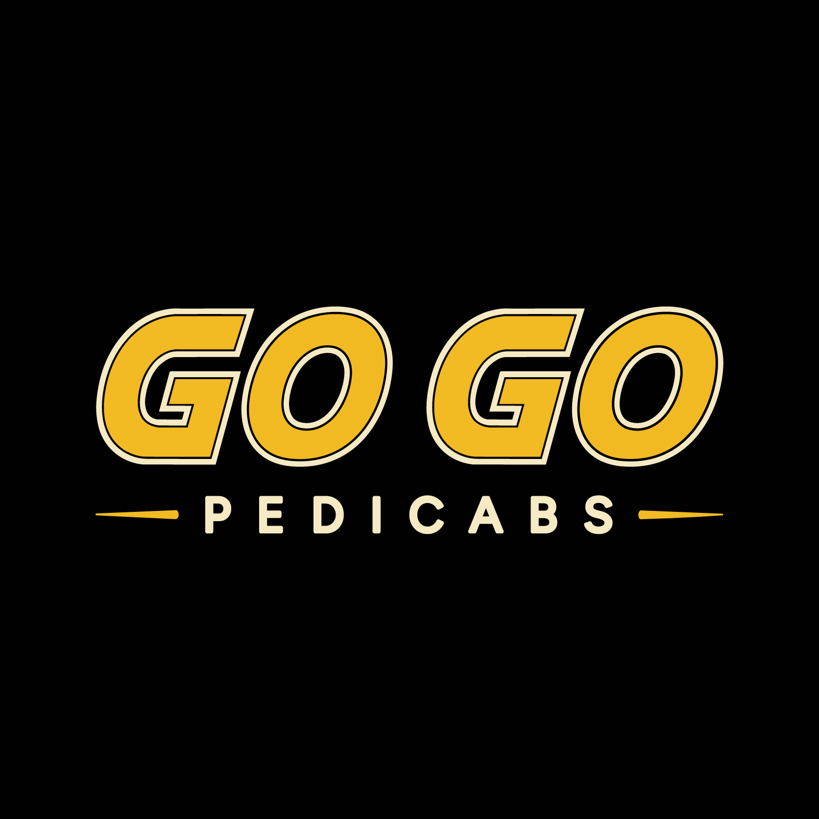 Go Go Pedicabs Selected Logo