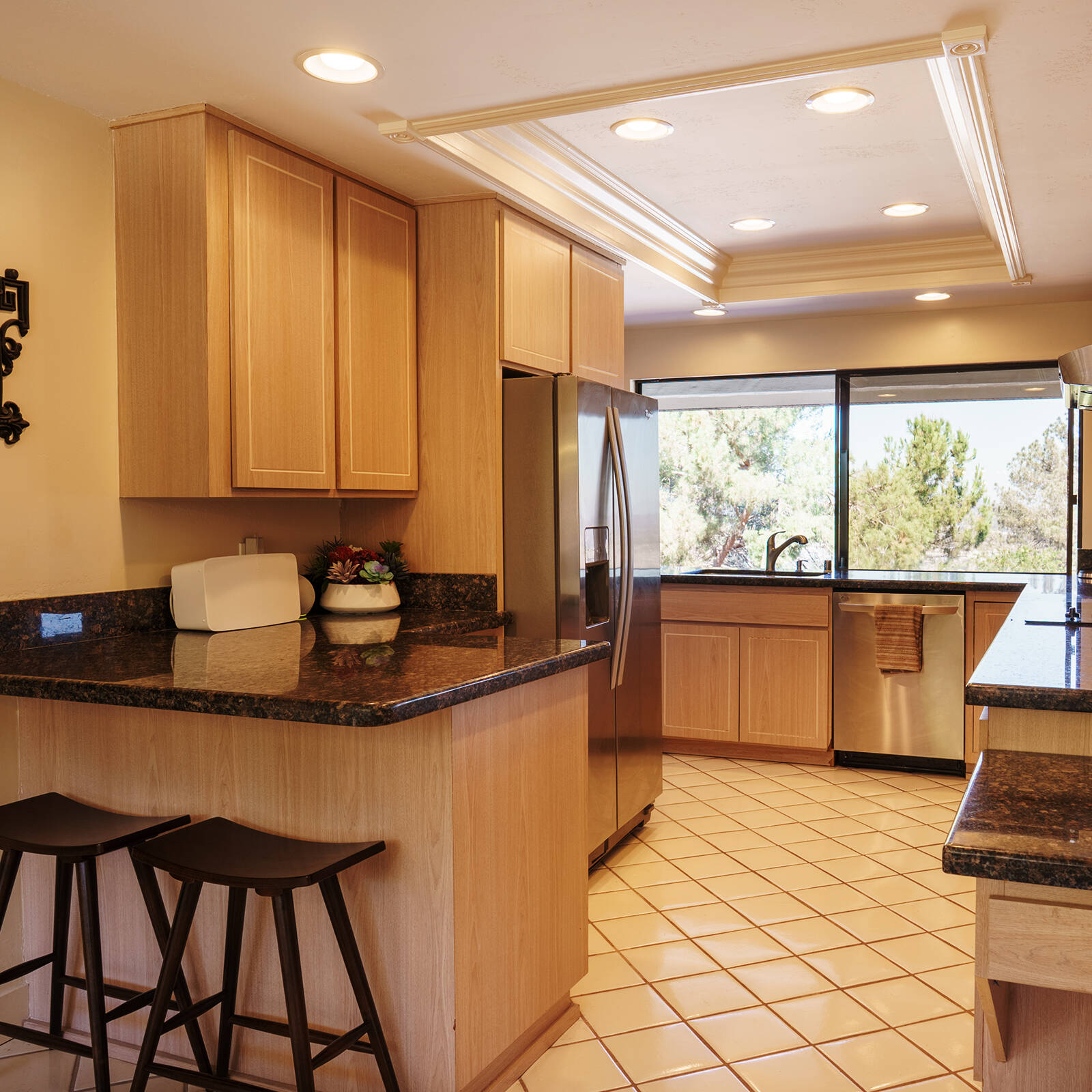 Kitchen interior in a La Mesa home near Mt. Helix.